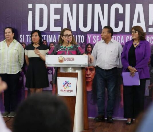 Azucena Cisneros impulsa la Cruzada Violeta 360 para fortalecer la protección de las mujeres en Ecatepec