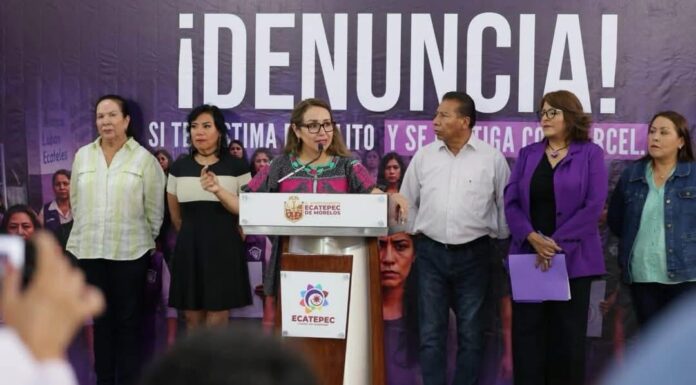 Azucena Cisneros impulsa la Cruzada Violeta 360 para fortalecer la protección de las mujeres en Ecatepec