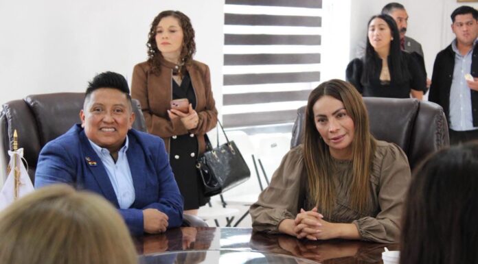 Meme Navarro y Saray Benítez fortalecen alianzas en favor de las mujeres de Mexicaltzingo