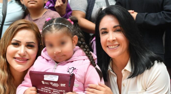 Delfina Gómez destina más de 15 mdp a aparatos auditivos para personas con discapacidad en 86 municipios