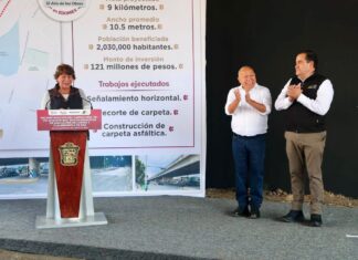 Raciel Pérez Cruz y Delfina Gómez anuncian obra estratégica que transformará la movilidad entre Tlalnepantla y Naucalpan
