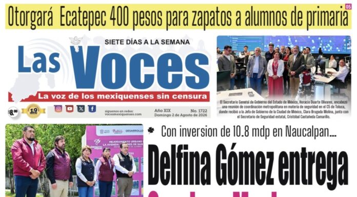 Con inversion de 10.8 mdp en Naucalpan… Delfina Gómez entrega Sendero Mexiquense