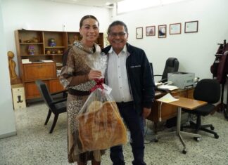 Saray Benítez fortalece gestiones para impulsar obras y desarrollo en Mexicaltzingo