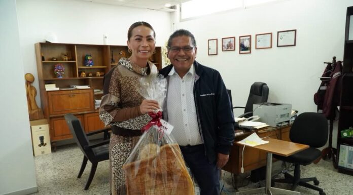 Saray Benítez fortalece gestiones para impulsar obras y desarrollo en Mexicaltzingo