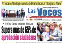 Delfina Gómez fortalece liderazgo Supera más de 65% de aprobación ciudadana
