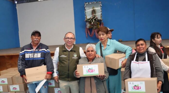 Zinacantepec fortalece apoyo a familias con el programa “Juntos, Repartiendo Logros”