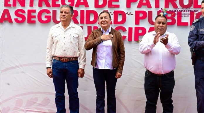 Temascalcingo fortalece la seguridad con la entrega de tres nuevas patrullas