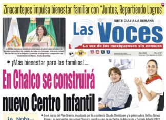 Más bienestar para las familias. En Chalco se construirá un nuevo Centro Infantil