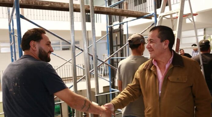 Antonio Díaz refrenda cercanía con la ciudadanía y seguimiento permanente a las obras en Coatepec Harinas