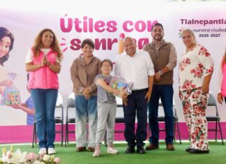 Tlalnepantla fortalece la permanencia escolar con el programa “Útiles con Sonrisas”: Raciel Pérez Cruz