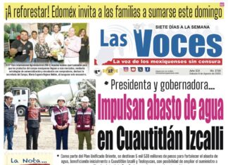 Presidenta y gobernadora…Impulsan abasto de agua en Cuautitlán Izcalli