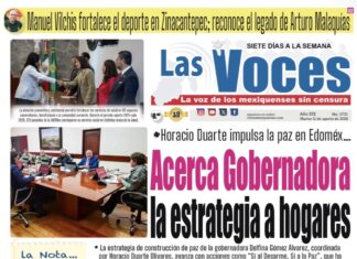 Horacio Duarte impulsa la paz en Edoméx… Acerca Gobernadora la estrategia a hogares