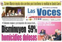 Edoméx mejora percepción de seguridad… Disminuyen 59% homicidios dolosos