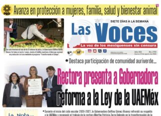 Rectora presenta a Gobernadora Rectora presenta a Gobernadora reforma a la Ley de la UAEMéx