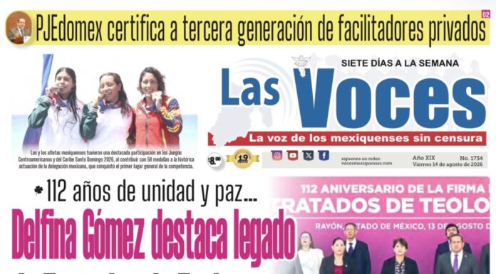 112 años de unidad y paz… Delfina Gómez destaca legado de Tratados de Teoloyucan