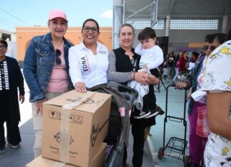 Edna Talavera fortalece apoyo a familias de Rayón y San Juan la Isla con despensas “La Rayonense”
