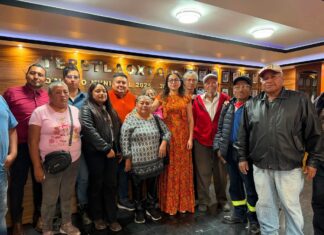 Diana Morales Méndez fortalece diálogo con pueblos originarios de Tepetlaoxtoc
