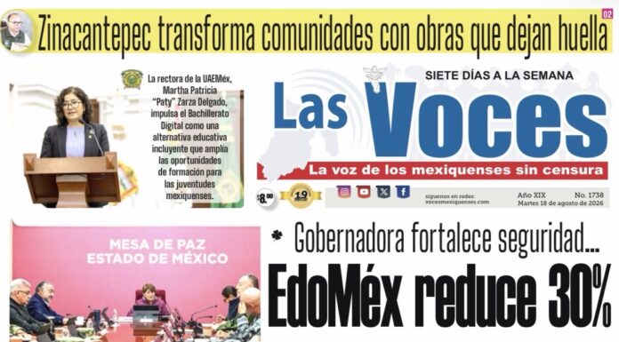 Gobernadora fortalece seguridad… EdoMéx reduce 30% delitos de alto impacto