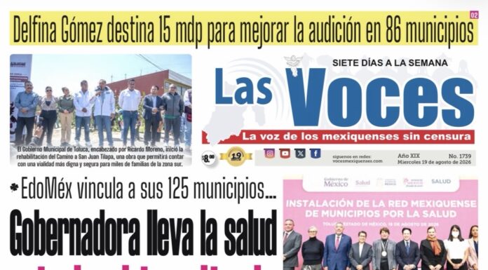 EdoMéx vincula a sus 125 municipios… Gobernadora lleva la salud a todo el territorio