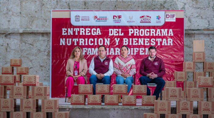 Aculco fortalece la nutrición de mil personas con programa de bienestar familiar