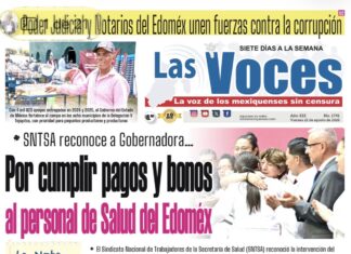 SNTSA reconoce a Gobernadora…Por cumplir pagos y bonos al personal de Salud del Edoméx