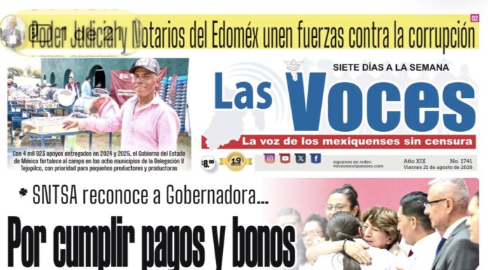 SNTSA reconoce a Gobernadora…Por cumplir pagos y bonos al personal de Salud del Edoméx