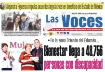En la zona Oriente del Edoméx… Bienestar llega a 48,756 personas con discapacidad