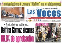 A mitad de su gobierno… Delfina Gómez alcanza 66.8% de aprobación