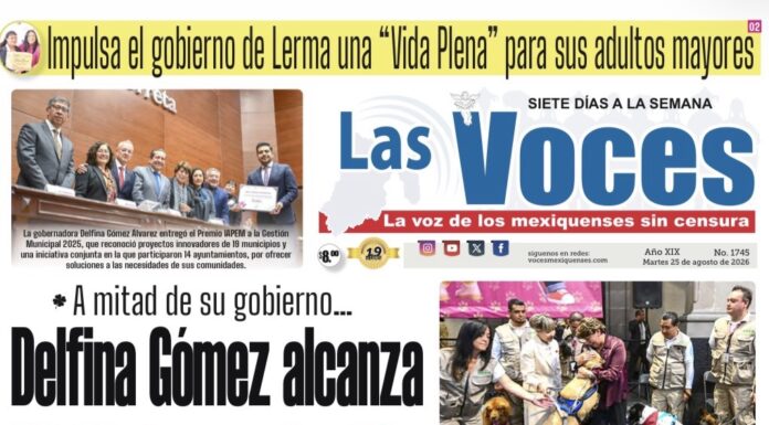 A mitad de su gobierno… Delfina Gómez alcanza 66.8% de aprobación