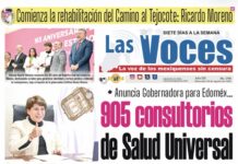 Anuncia Gobernadora para Edoméx… 905 consultorios de Salud Universal