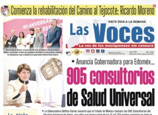 Anuncia Gobernadora para Edoméx… 905 consultorios de Salud Universal