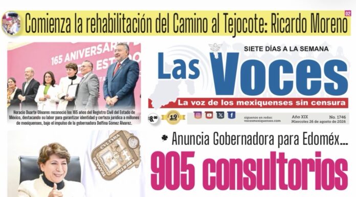 Anuncia Gobernadora para Edoméx… 905 consultorios de Salud Universal