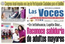 En Ixtlahuaca; Lupita Díaz Reconoce sabiduria Reconoce sabiduría de adultos mayores