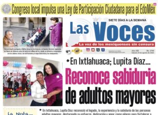 En Ixtlahuaca; Lupita Díaz Reconoce sabiduria Reconoce sabiduría de adultos mayores