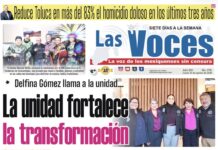 Delfina Gómez llama a la unidad…La unidad fortalece la transformación