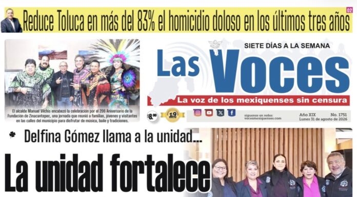 Delfina Gómez llama a la unidad…La unidad fortalece la transformación