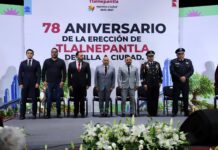 Conmemoran 78 aniversario de Tlalnepantla de Villa a Ciudad; Raciel Pérez Cruz destaca modernización de servicios