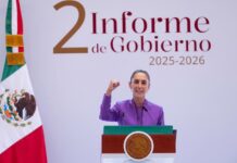 Delfina Gómez acompaña a Sheinbaum en su Segundo Informe; Plan Integral Oriente registra 40% de avance