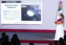 Huracán Polo deja saldo blanco en Baja California Sur; autoridades evaluarán daños