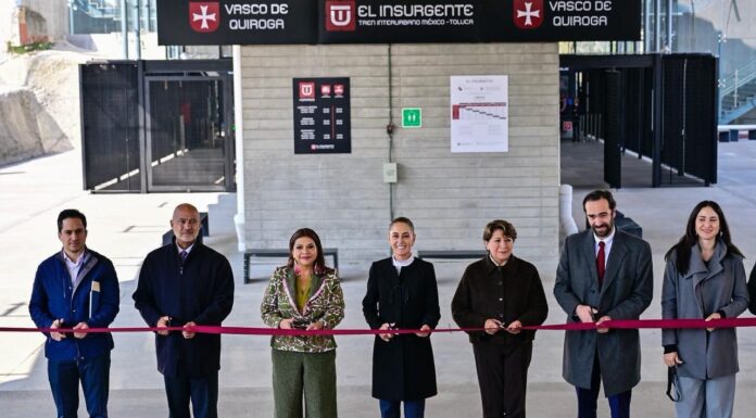 Sheinbaum destaca avances en infraestructura ferroviaria y carretera durante su Segundo Informe de Gobierno