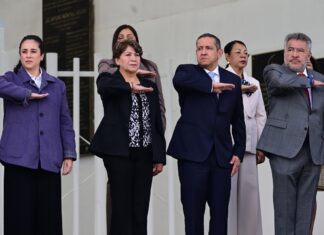 Delfina Gómez participa en actos por el inicio del proceso electoral 2026-2027 en el EdoMéx