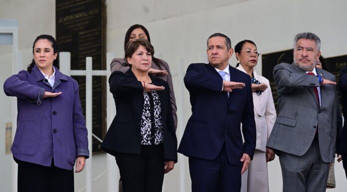 Delfina Gómez participa en actos por el inicio del proceso electoral 2026-2027 en el EdoMéx