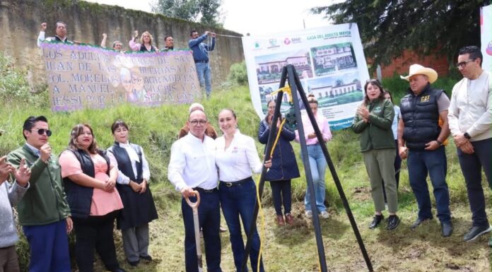 Zinacantepec avanza con un gobierno sensible: Manuel Vilchis y Jessica Ríos impulsan nueva Casa del Adulto Mayor