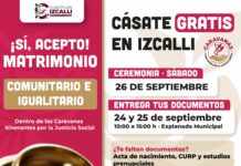 CUAUTITLÁN IZCALLI ACERCA CERTEZA JURÍDICA A LAS FAMILIAS CON MATRIMONIO COMUNITARIO E IGUALITARIO