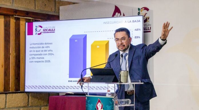 CUAUTITLÁN IZCALLI MANTIENE TENDENCIA A LA BAJA EN DELITOS DE ALTO IMPACTO