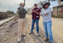 Avanza colector Las Jaras; ampliará vialidad y mejorará conexión entre Toluca y Metepec