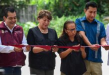 Delfina Gómez entrega rehabilitación del Puente Ixtapantongo y restablece conexión carretera en el sur del EdoMéx