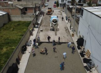 Avanza transformación de nueve calles en Parques Nacionales, Toluca