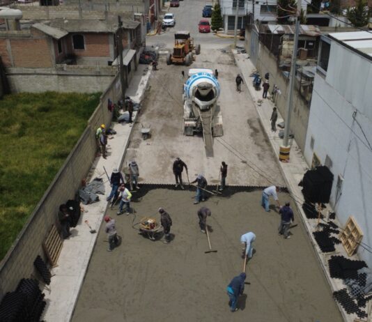 Avanza transformación de nueve calles en Parques Nacionales, Toluca
