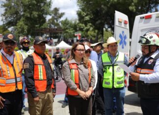 Ecatepec mejora tiempo de evacuación durante Segundo Simulacro Nacional 2026
